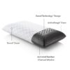 Malouf Zoned ActiveDough® + Bamboo Charcoal Pillow