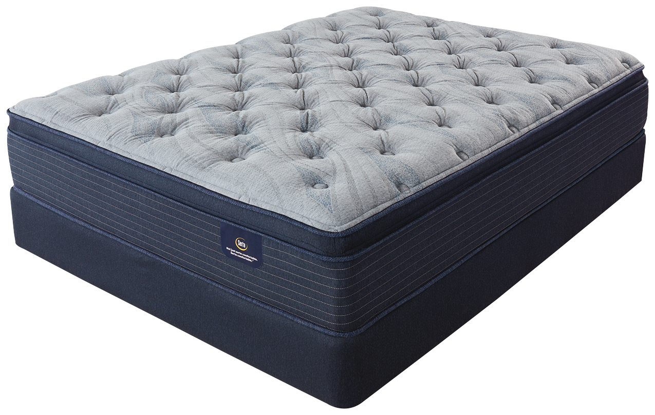 serta ultra luxury hybrid shoreway plush mattress set