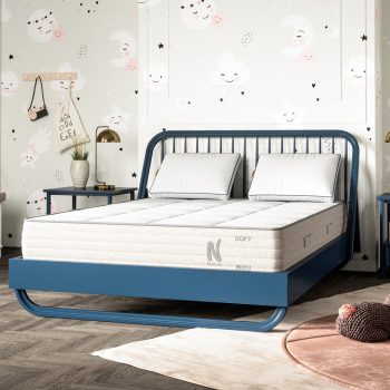 Nolah Nurture 8 inch flippable kids mattress bedroom hero
