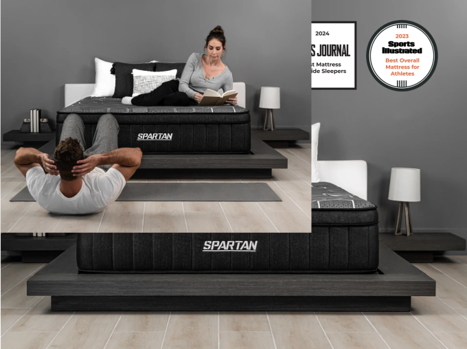Brooklyn Bedding 13" Spartan EuroTop