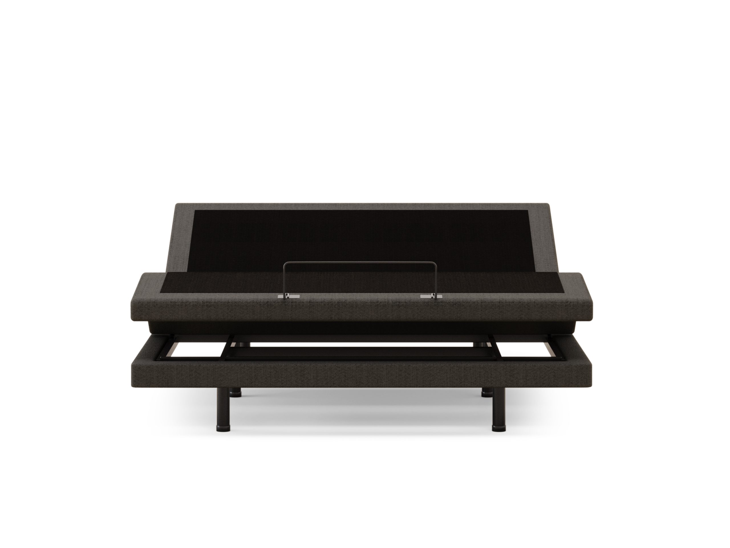 Adjustable Comfort Ultra adjustable bed base head and foot raised front view