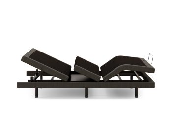 Adjustable Comfort Ultra adjustable bed base head and foot raised side view