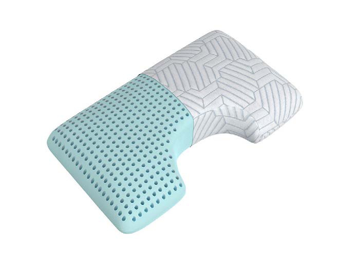 BedTech Bella Ice Curved Pillow manufacturer catalog photo