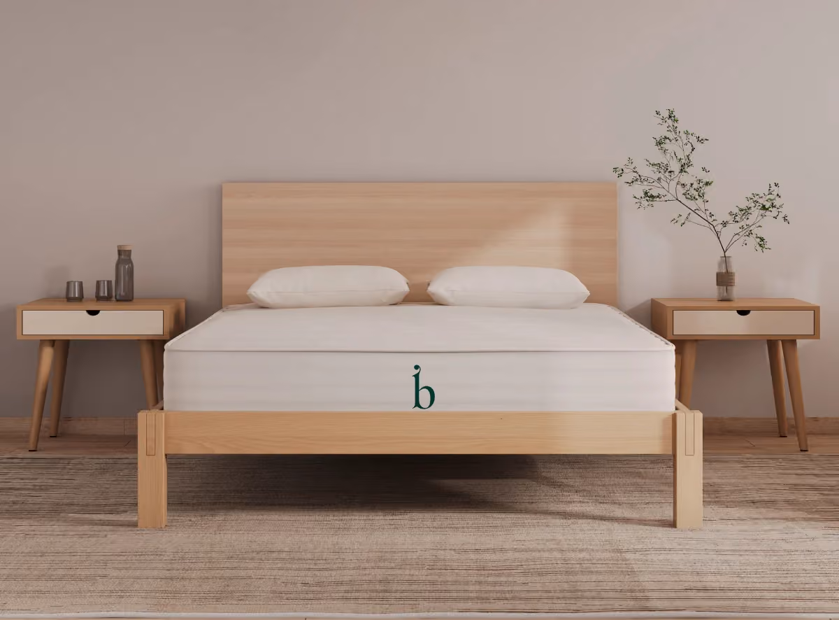 Birch Essential Mattress bedroom front view