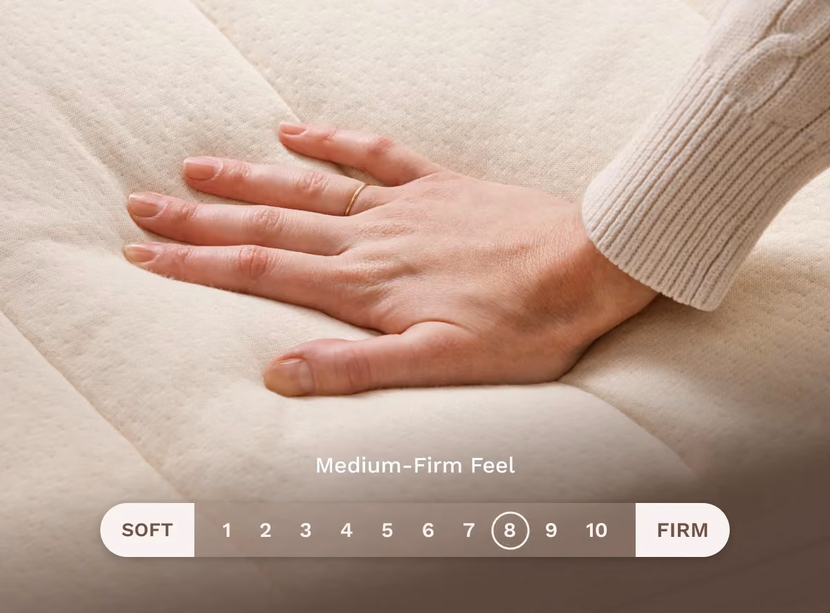 Birch Essential Mattress firmness scale