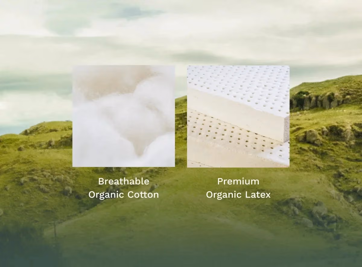 Birch Essential Mattress organic materials