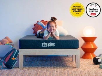 Brooklyn Bedding BB Kids mattress - lifestyle badge