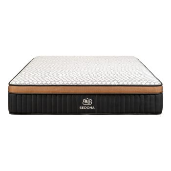 Brooklyn Bedding Sedona LX mattress - product front on white