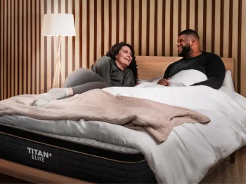 Brooklyn Bedding Titan Plus Elite mattress - lifestyle photo