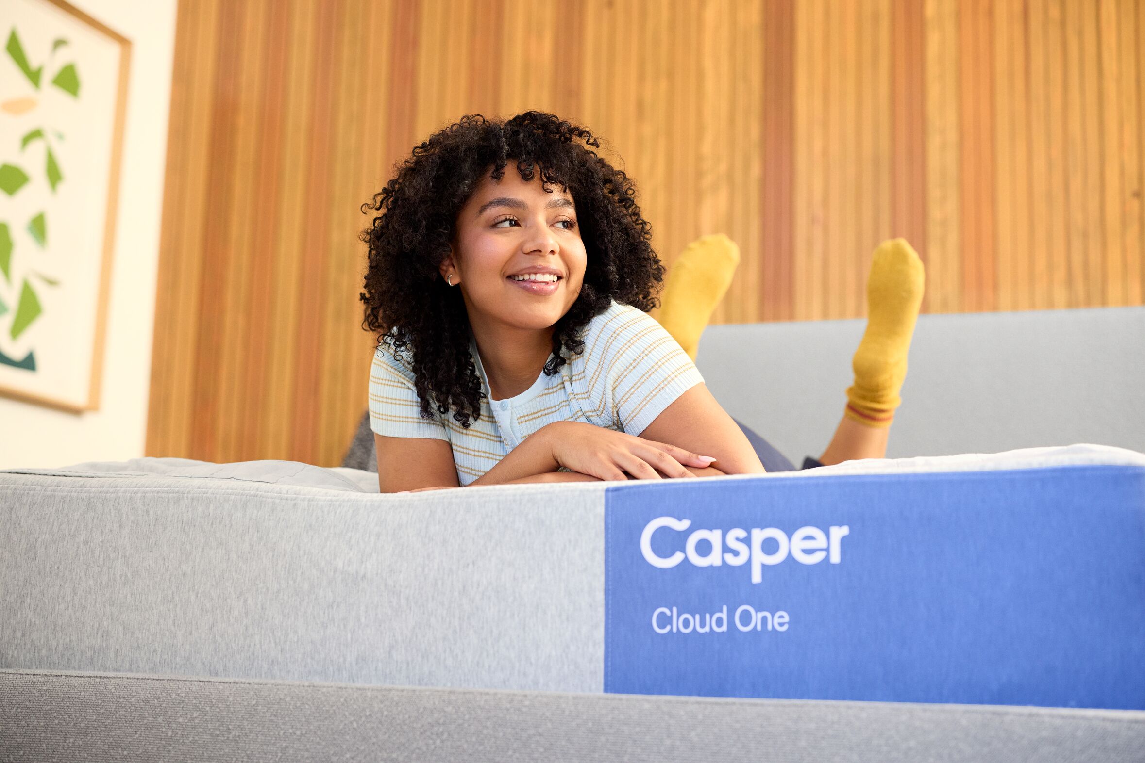 Casper Cloud One corner close-up mattress at Home of Foam