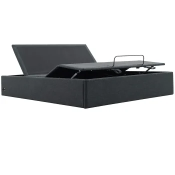 Ergomotion STOW adjustable base angled view