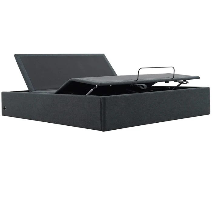 Ergomotion STOW adjustable base angled view