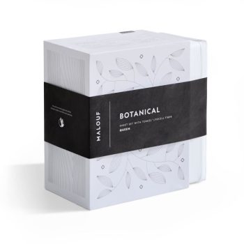 Malouf Botanical Tencel Lyocell sheet set - Product three-quarter