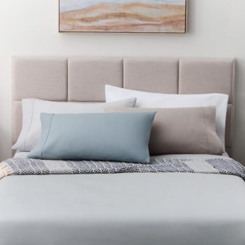 Malouf Brushed Microfiber sheet set - White colorway