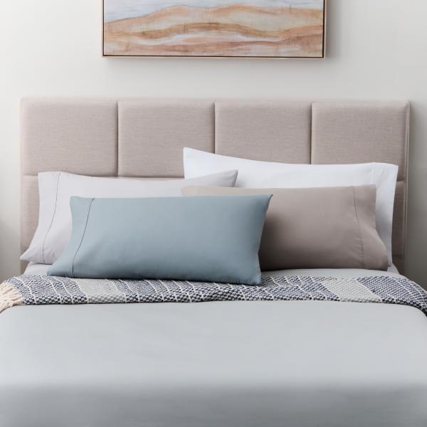 Malouf Brushed Microfiber sheet set - White colorway