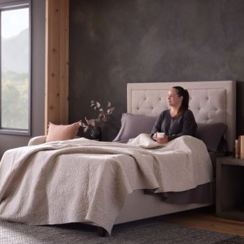 Malouf Classic Cotton sheet set - Chambray lifestyle