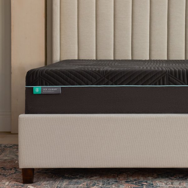 Malouf Ice Cloud 14 inch AeroFlex hybrid mattress - Corner