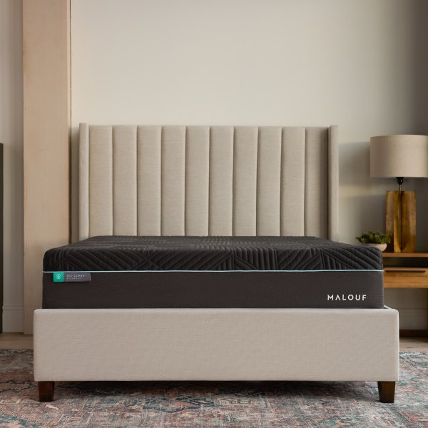 Malouf Ice Cloud 14 inch AeroFlex hybrid mattress - Front