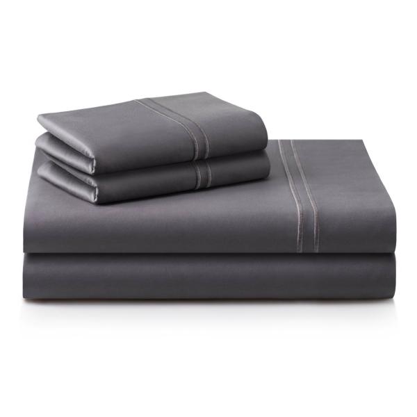 Malouf Natural Supima Cotton sheet set - Folded sheets double stack