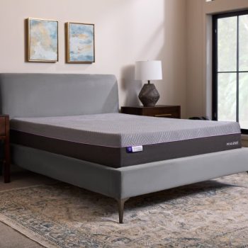 Malouf Polaris 12-inch ActivAir Hybrid mattress Three quarter