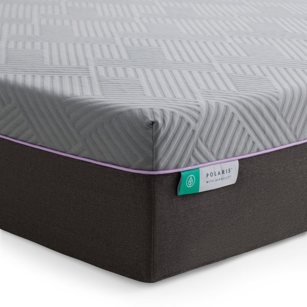 Malouf Polaris 12 inch AeroFlex hybrid mattress - Corner