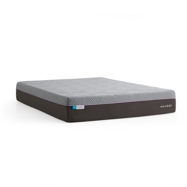 Malouf Polaris 12 inch CoolSync Hybrid mattress - Other angle