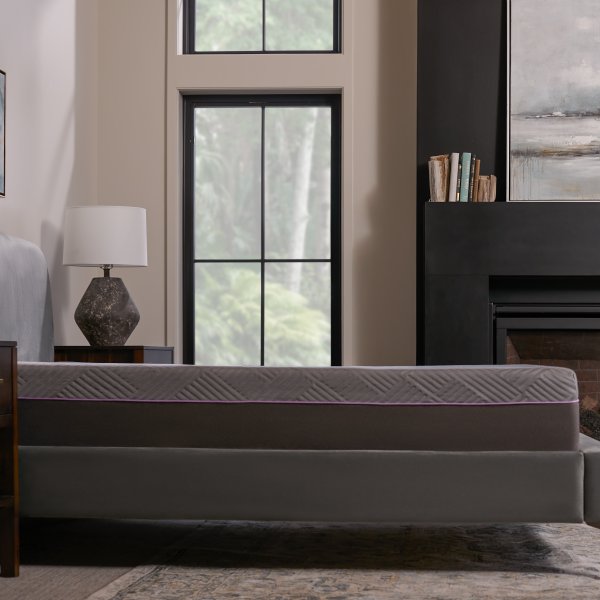 Malouf Polaris 12 inch CoolSync Hybrid mattress - Profile