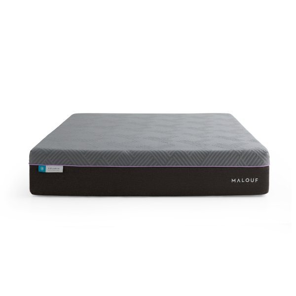 Malouf Polaris 12 inch CoolSync Hybrid mattress - Straight
