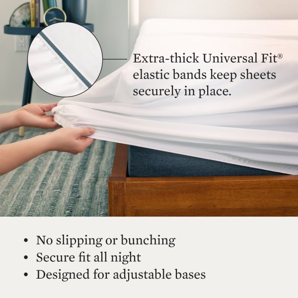 Malouf Smooth Bamboo Rayon sheet set - SecureFit