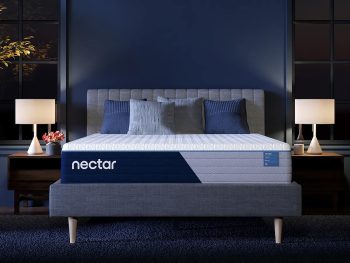 Nectar Classic Hybrid mattress official studio product photo