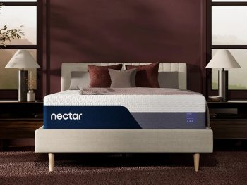 Nectar Luxe Memory Foam mattress studio view 1