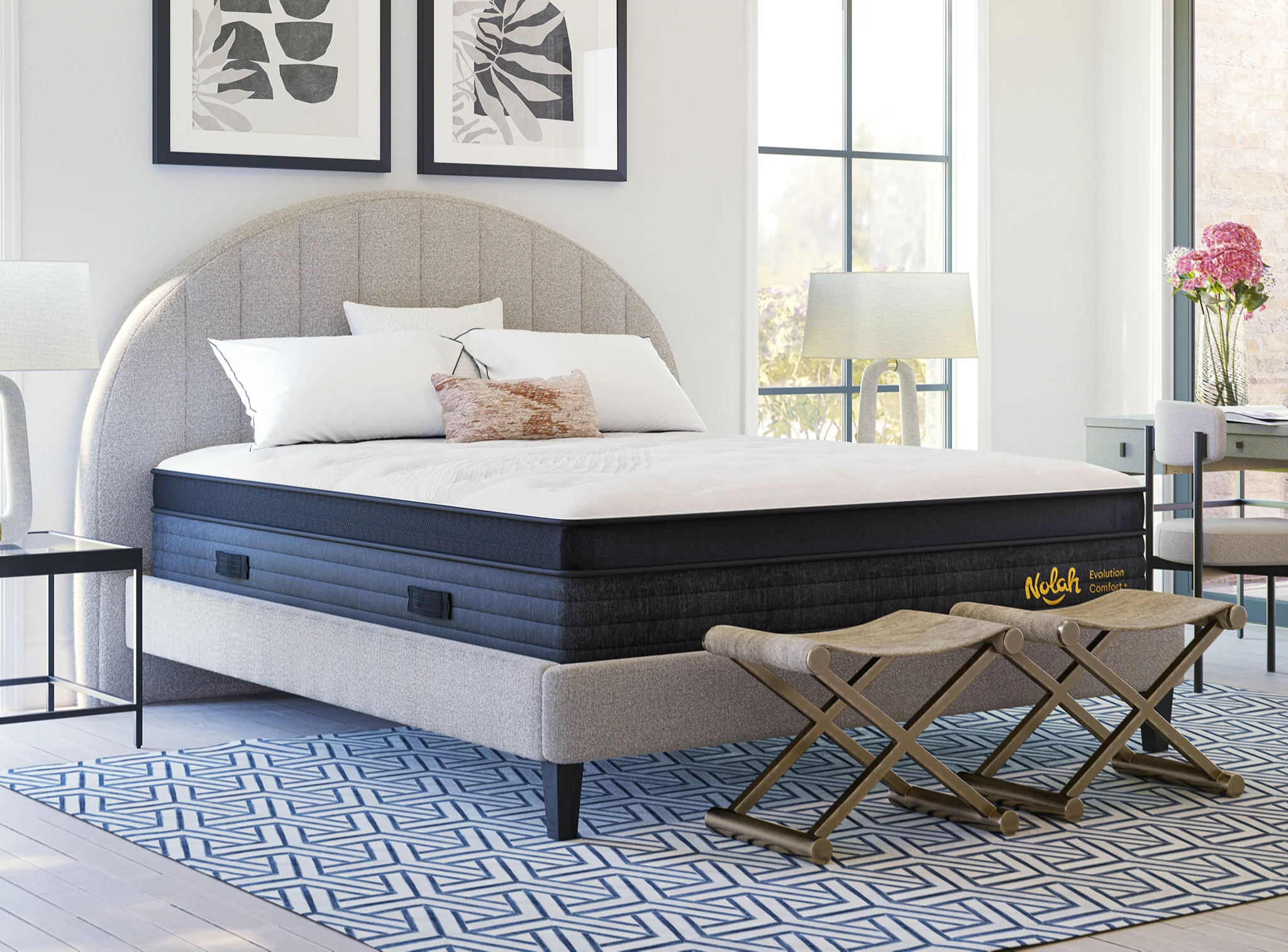 Nolah Evolution Comfort Plus mattress bedroom lifestyle