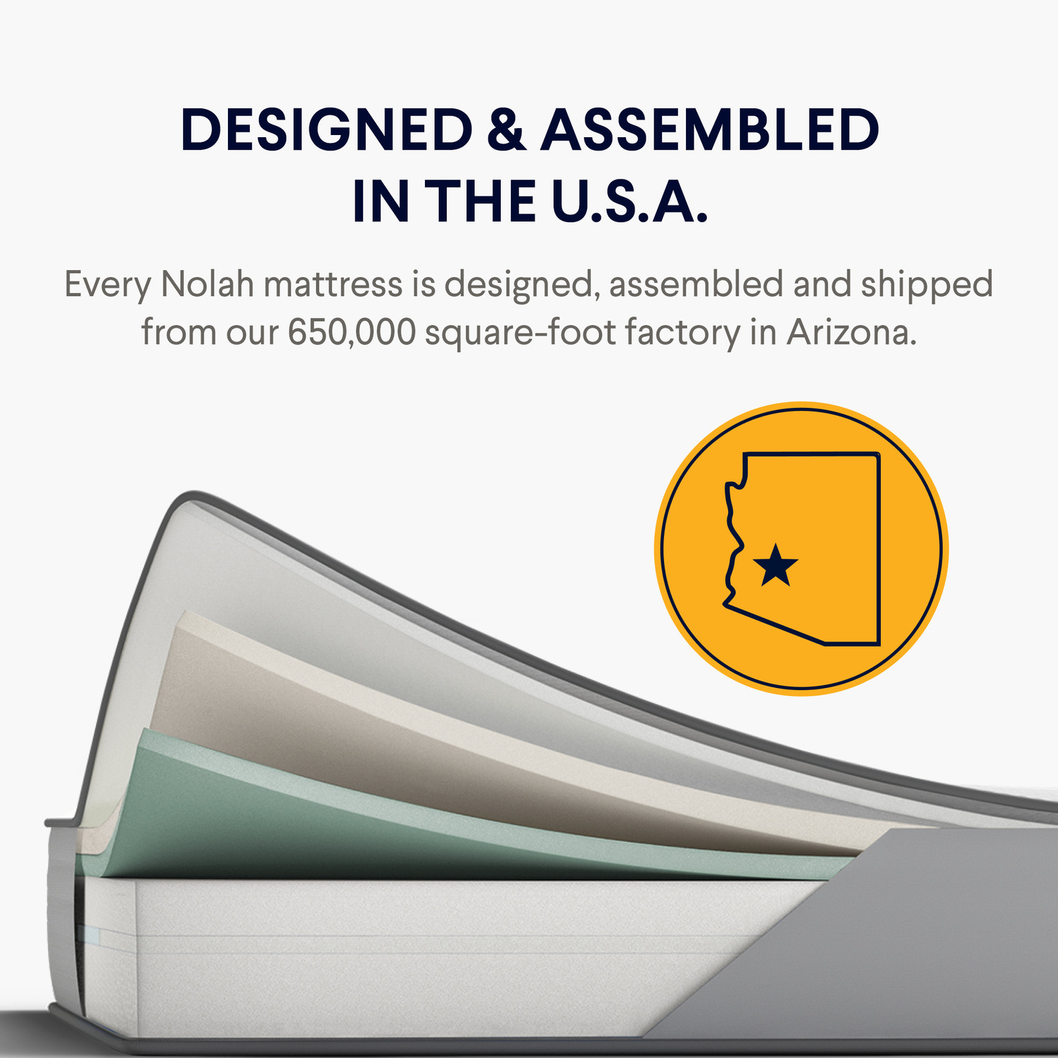 Nolah Original mattress made in usa
