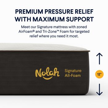 Nolah Signature All-Foam mattress side profile