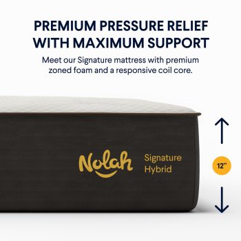 Nolah Signature Hybrid mattress profile