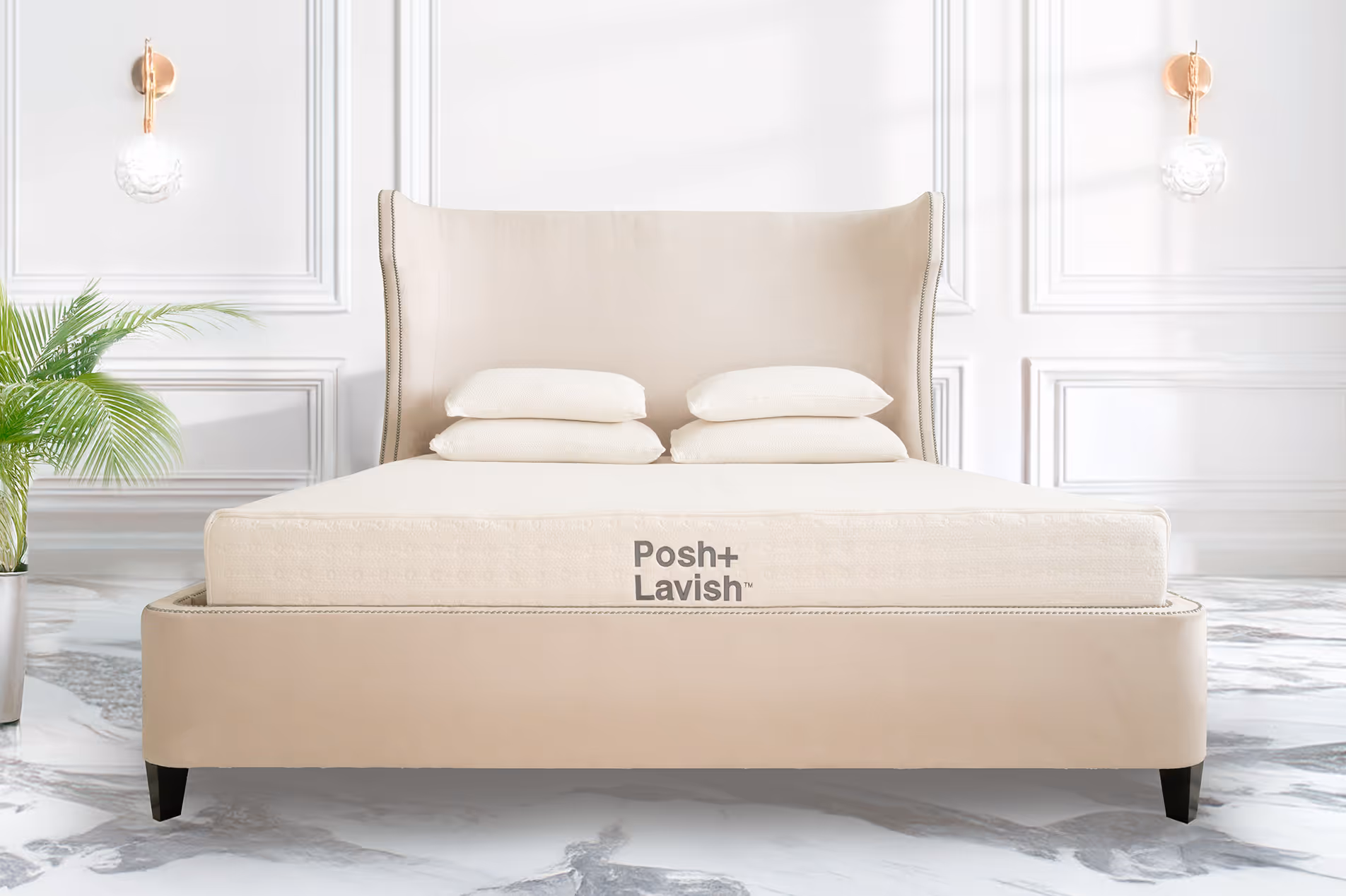 Posh+Lavish AuNaturale Captivate natural latex mattress