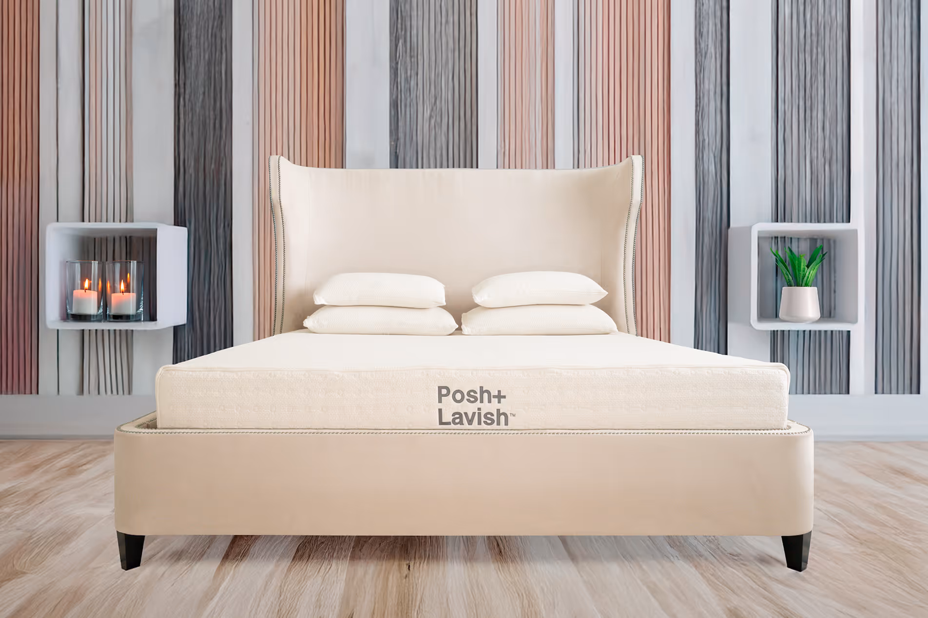 Posh+Lavish AuNaturale Clean natural latex mattress