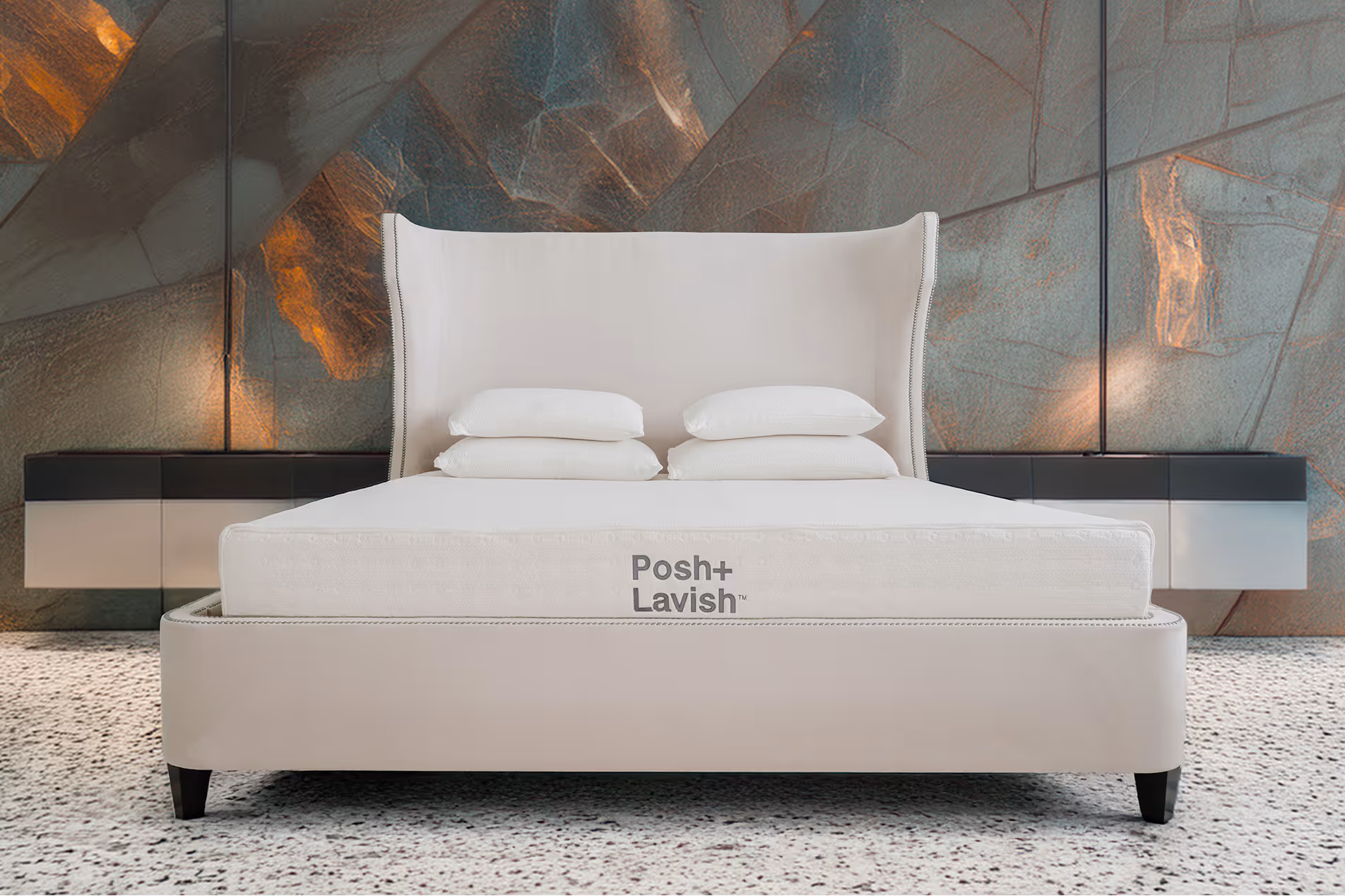 Posh+Lavish AuNaturale Clear natural latex mattress
