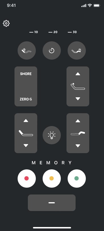 Ergomotion RIO 5.0 App Remote Screen