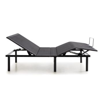 Malouf E255 adjustable bed base elevated side profile