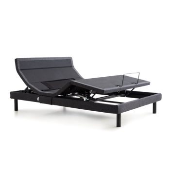 Malouf S755 adjustable bed base head tilt three-quarter view