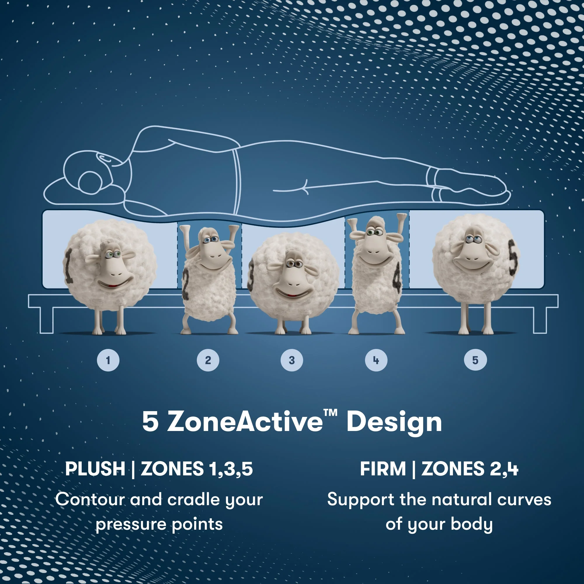 Serta Perfect Sleeper Pro - 5 Zone Active
