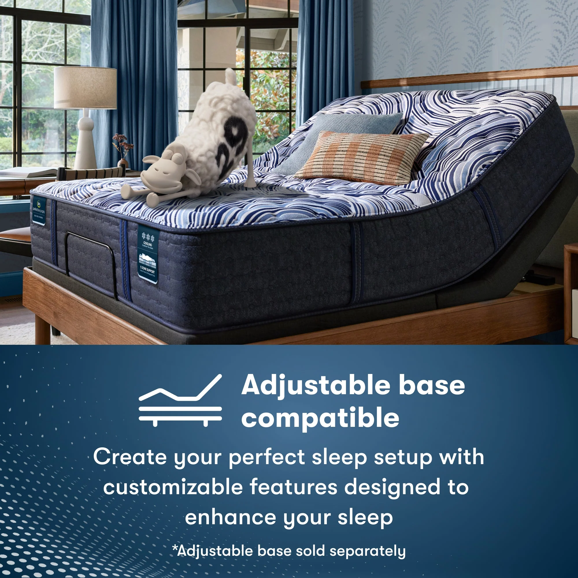 Serta Perfect Sleeper Pro - Level Two adjustable base