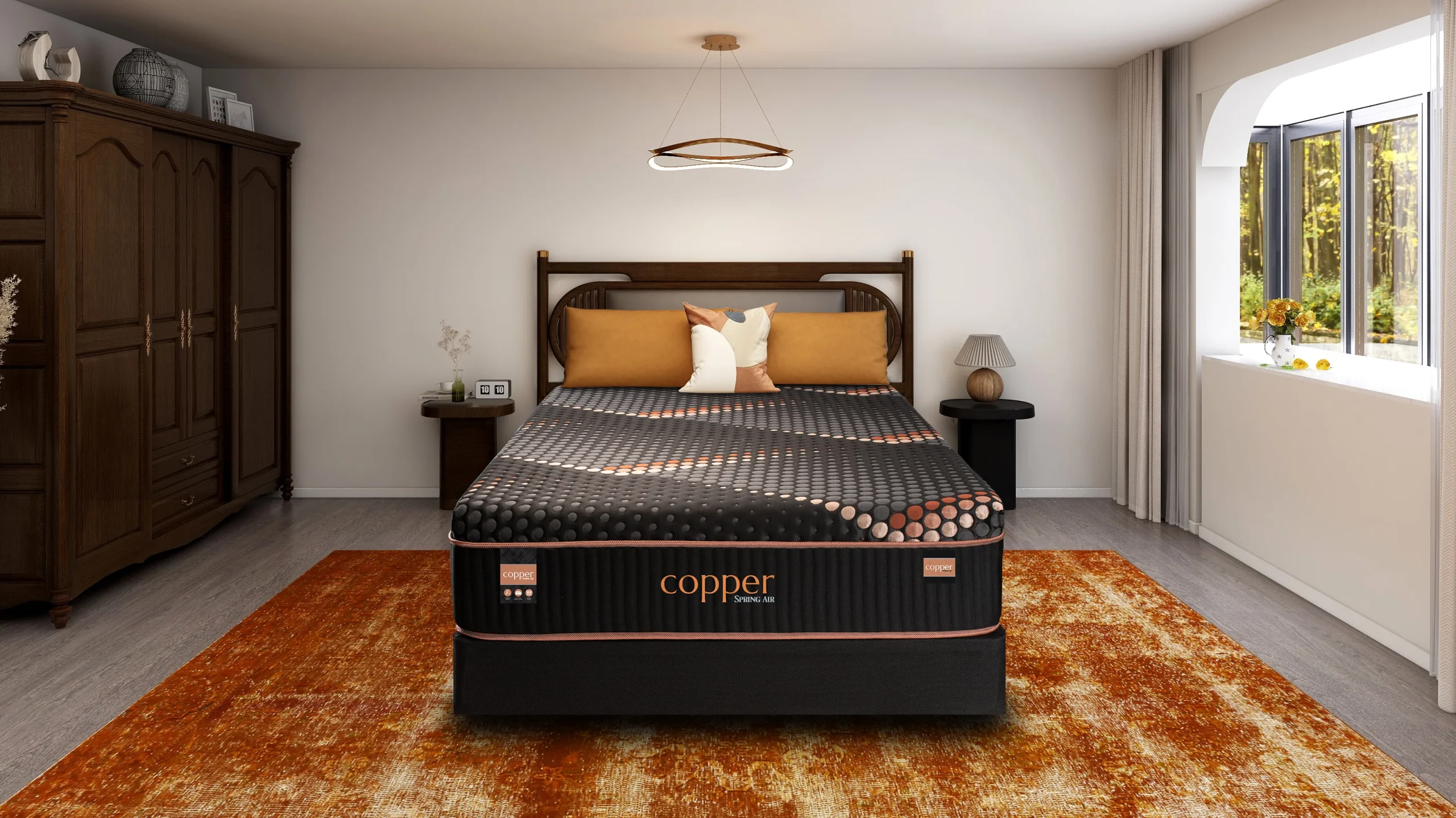 Spring Air Copper Hybrid Smoothtop lifestyle front