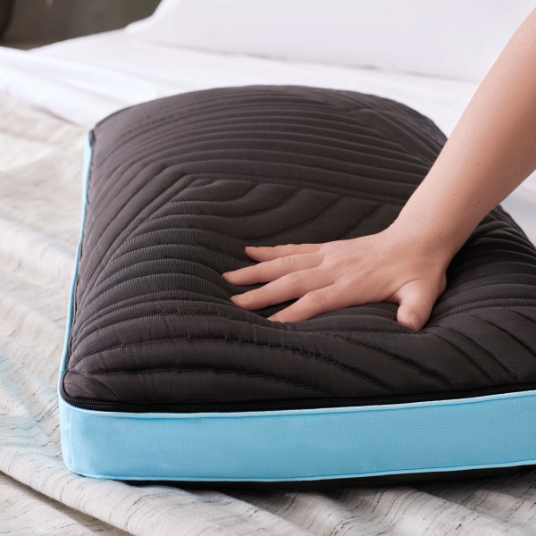 Malouf Ice Cloud pillow cooling foam detail