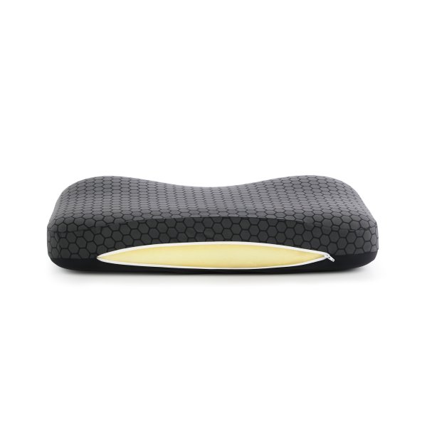 Malouf HexCurve pillow inner foam detail