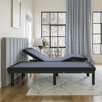 BedTech BT2500 split king adjustable base side view